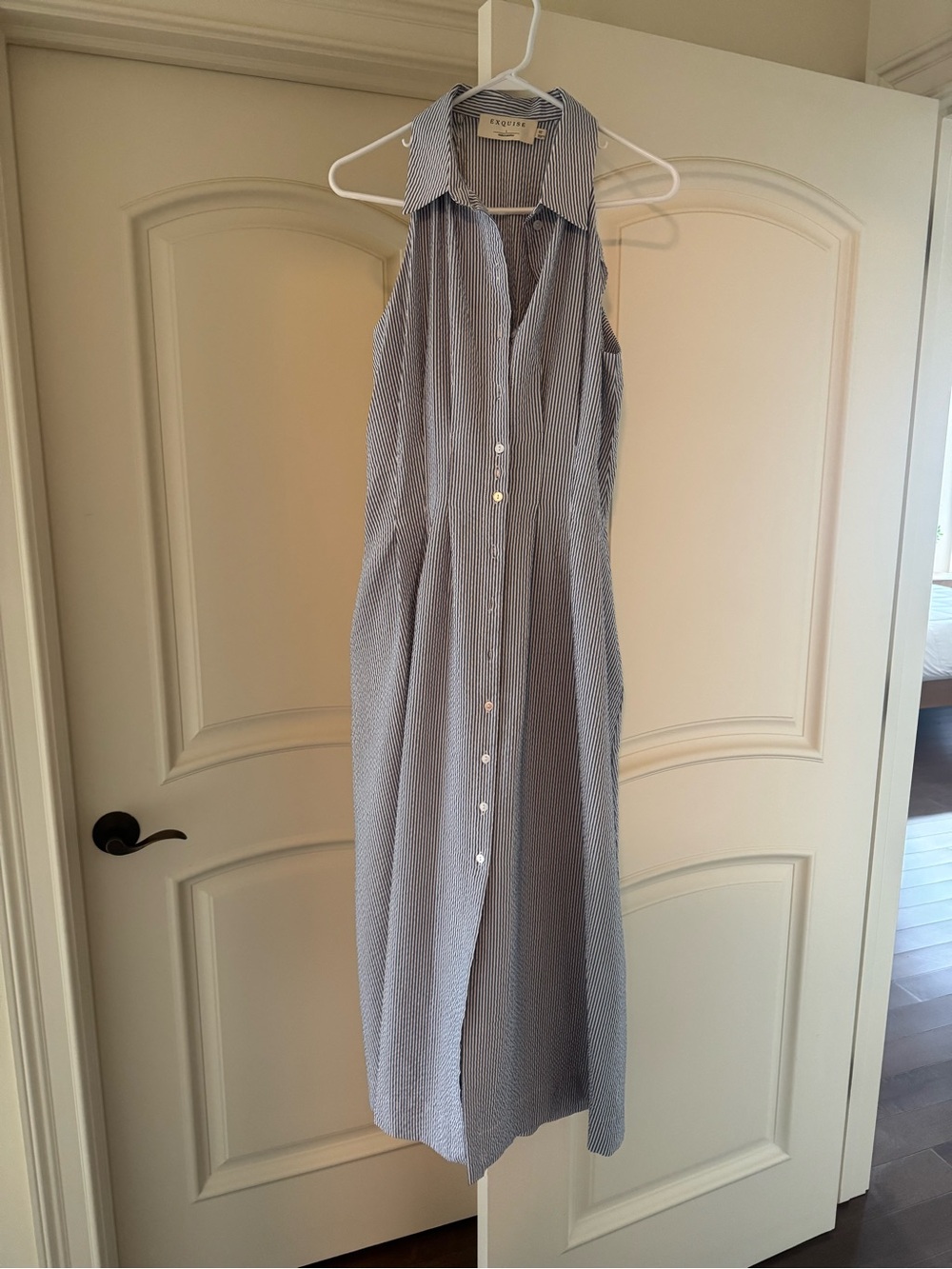 Anthropologie Tobie Sleeveless Shirtdress by Exquise - Picture 5 of 7